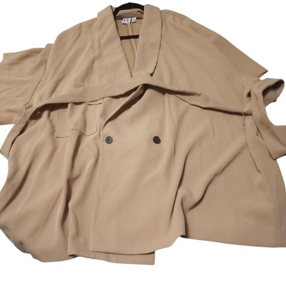NWT Worthington Tan Short Sleeved Work Jacket - Picture 1 of 10